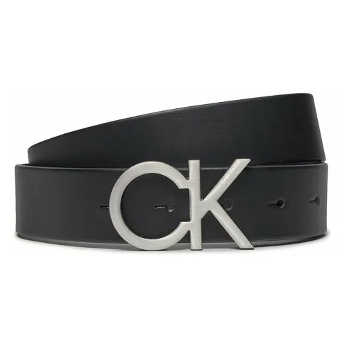 Calvin Klein Moški pas Ck Buckle Belt 35Mm K50K506849 Črna