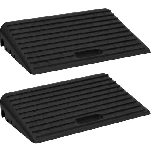 vidaXL Rampe za rubnik 2 kom 50 x 30 x 11 cm gumene Cijene