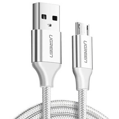 BZ Ugreen US290 60151 USB-A na mikro USB kabel, 2.4A, 1m, bel, (22006848) Cene