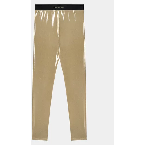 Calvin Klein Jeans Pajkice Metallic IG0IG02403 Zlata Slim Fit