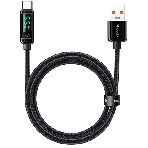 McDodo CA-8690 KABL DIGITAL DISPLAY 100W, USB NA TIP-C 6A, Dužina 1,2m Slike