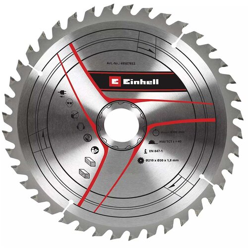 Einhell TCT Rezni list 210x30x1,8 T40 Cene