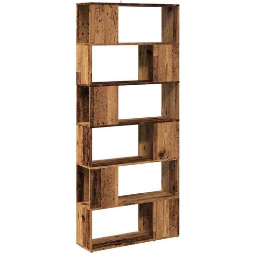 vidaXL Ormar za knjige/Sobna pregrada staro drvo 80x24x186 cm Cene