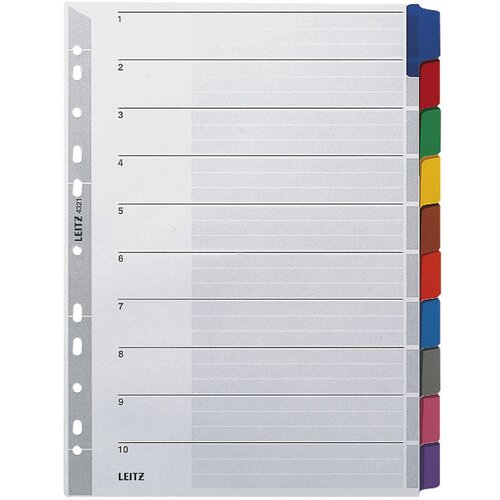 Pregrada KARTONSKA A4 KOLOR 10LISTOVA LEITZ 43210000 Cene