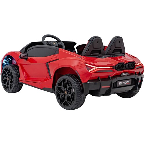  Licencirani auto na akumulator Lamborghini Revuelto XL 4x4 - dvosjed - crveni Slike