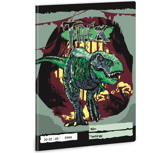 Ars Una zvezek z gladkimi listi A/5 s t-rex dinozavrom Cene