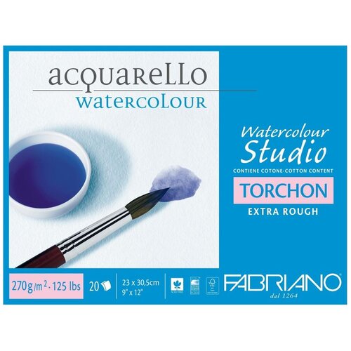 Fabriano Blok Watercolor 23X30,5 270G 20L 19100276 Eol Slike