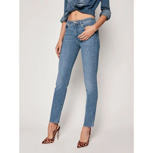 Wrangler Jeans hlače Body Bespoke W28LWC54G Modra Slim Fit