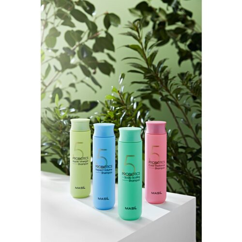 Masil 5 Probiotics Color Radiance &amp;scaron;ampon za za&amp;scaron;titu boje s visokom UV za&amp;scaron;titom 300 ml Slike