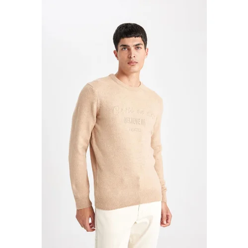 Defacto Relax Fit Crew Neck Sweater