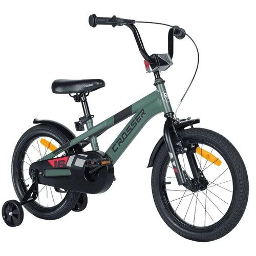 Sporting Machine Dečiji bicikl za dečake 16" Challenge Green, 3g+ Cene