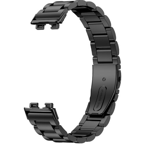 INF Pa&scaron;ček za uro za Huawei Band 8/8NFC/9/9NFC Nerjaveče jeklo Black, (21236317) Cene
