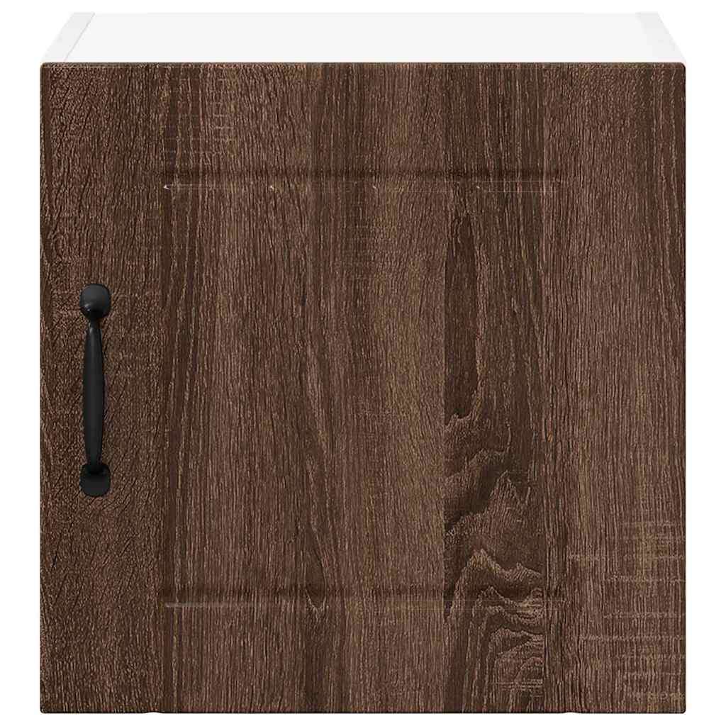  Zidni kuhinjski ormarić 2 pcs Smeđi hrast 40 x 31 x 40 cm Slike