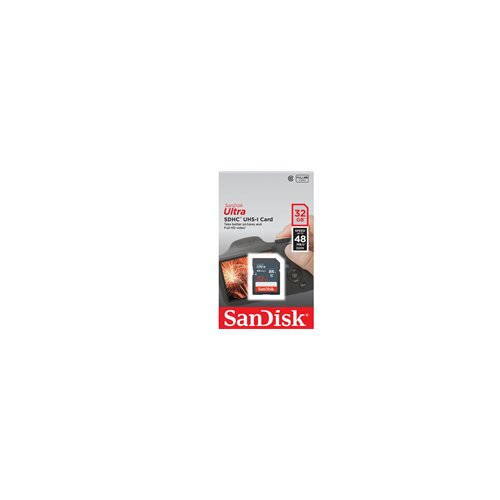 Sandisk SDHC 32GB Ultra 48MB/s Class 10 UHS-I memorijska kartica Slike