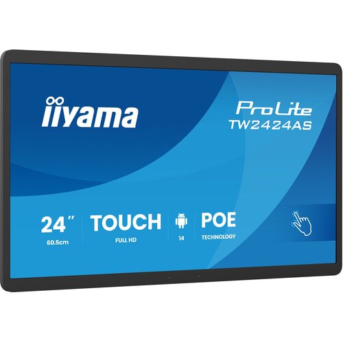 Iiyama Interaktivni ekran 23.8&amp;quot; TW2424AS-B3P IPS 1920x1080/Android 14/14ms/USB Slike