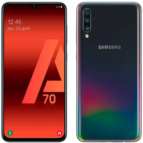 Samsung Obnovljeno - znaki rabe - Galaxy A70 crn 128 GB 6 GB ram dual sim - vidne oznake uporabe obnovljeno, (21598508)