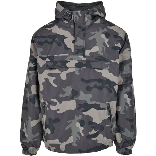 Brandit Summer Pull Over Jacket Grey Camo Slike
