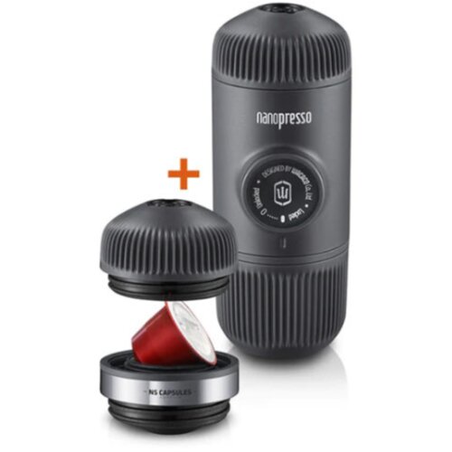  WACACO&amp;nbsp;NANOPRESSO GRAY + ADAPTER NESPRESSO Slike