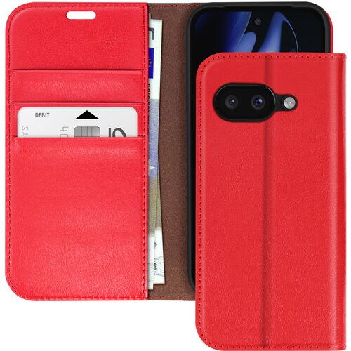 AVIZAR usnjeno ohi&scaron;je za google pixel 9a denarnica in držalo za videoposnetke, rdeča, (5000016835) Cene