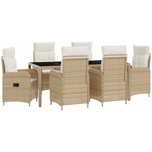  set za objedovanje 7 pcs Bež i krem bijela Cene
