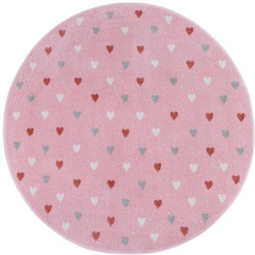 Hanse Home Ružičasti dječji tepih &amp;oslash; 100 cm Little Hearts &amp;ndash; Slike