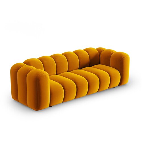 Micadoni Home Rumena sedežna garnitura 228 cm Lupine &amp;ndash; Slike