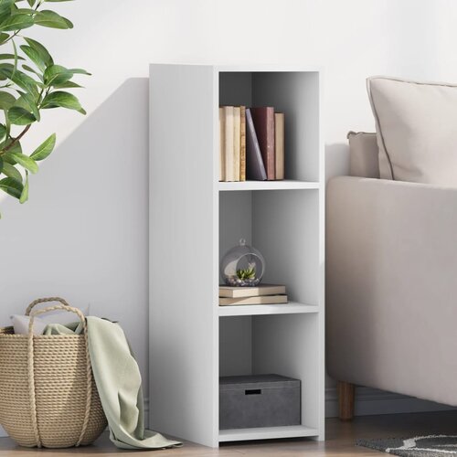 VidaXL Komoda bijela 30x41x93 cm od konstruiranog drva Slike