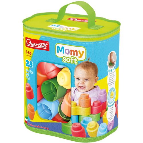 Quercetti Quercetti: Momy Soft set od 28 mekanih građevinskih kocki Cijene
