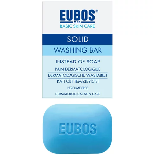 Eubos Solid Blue, modro trdo milo brez dišav
