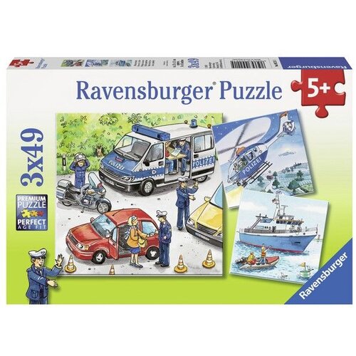 Ravensburger puzzle - Policija u akciji - 3x49 delova Cene