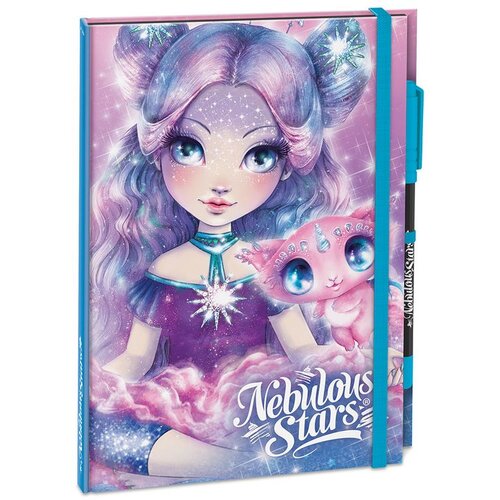 Nebulous Stars Nebulous Star Notebook A5 crni listovi - vi&amp;scaron;e motiva Slike