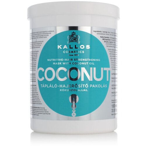 Kallos Cosmetics coconut hranjiva maska za kosu 1000 ml Slike