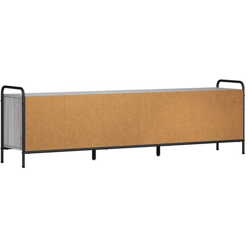  TV ormar 146 x 33 x 50 cm Siva Sonoma Konstruirano drvo - Siva Sonoma 146 x 33 x 50 cm Slike