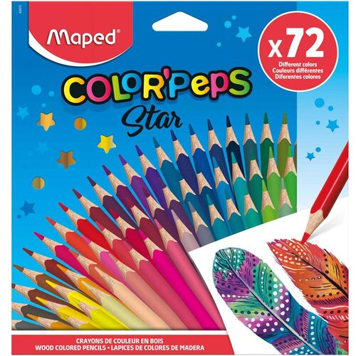 Maped Barvice Color&amp;amp;apos;peps Star, 72 kosov Slike