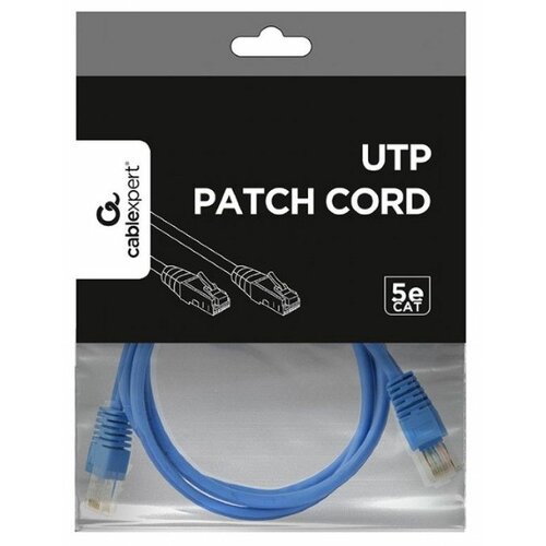 Gembird pP12-1.5M/B mrežni kabl/ CAT5e utp patch cord 1.5m blue Cene