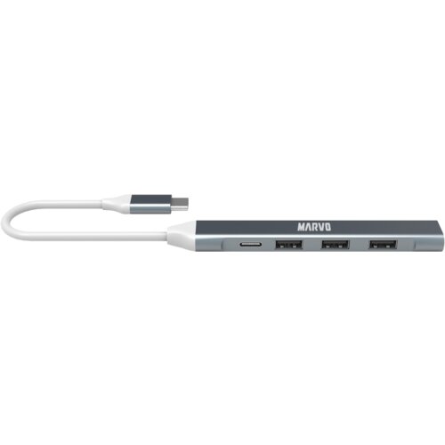Marvo UH008 USB HUB (USB C to A 3x USB 2.0 1xUSB 3.0) Cene