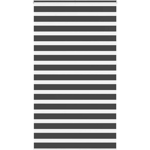 vidaXL idaXL Zebra senčilo črna 130x230 cm tkanina širina 125,9 cm poliester Cene