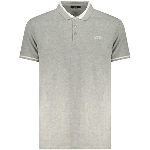 Cavalli Class POLO SHORT SLEEVES MEN GREY Cene
