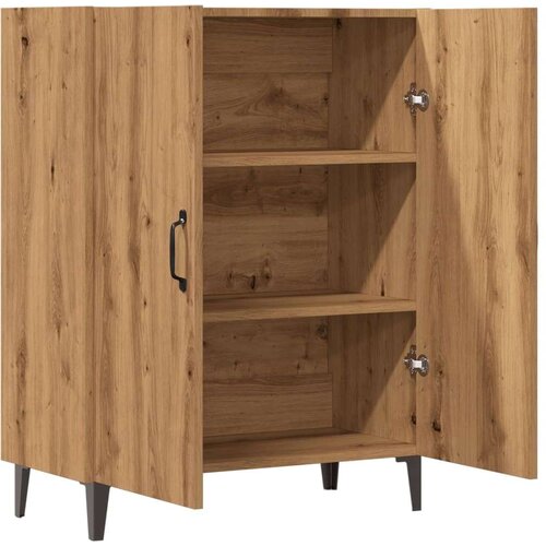 vidaXL Komoda artisan hrast 70x34x90 cm inženirski les Cene