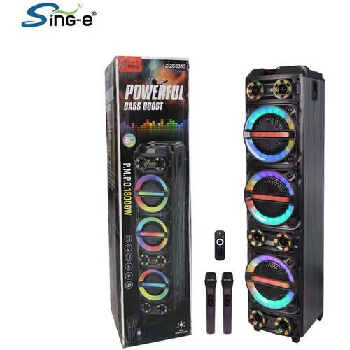  Bluetooth zvučnik ZQS-8315 crni Cene