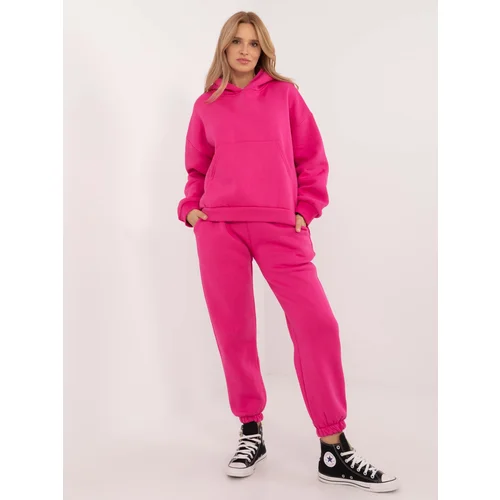 Fashionhunters Fuchsia women's basic set with insulation