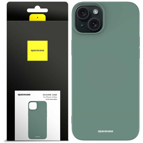 Spacecase SILIKONSKI OVITEK ZA IPHONE 15 PLUS TEMNO ZELEN, (21962838) Cene