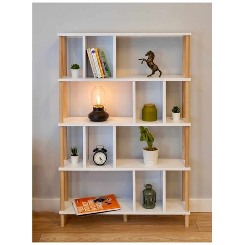 Hanah home Bookshelf, bijela Slike