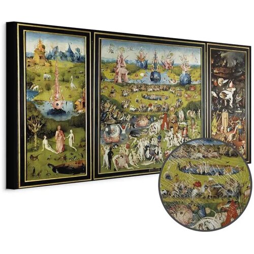  Slika - Hieronymus Bosch – The Garden of Earthly Delights 60x30 Premium Print Cene
