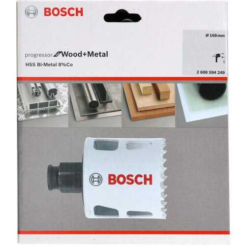 Bosch testera za otvore za drvo i metal Progressor for Wood&amp;amp;Metal 168mm (2608594249) Slike