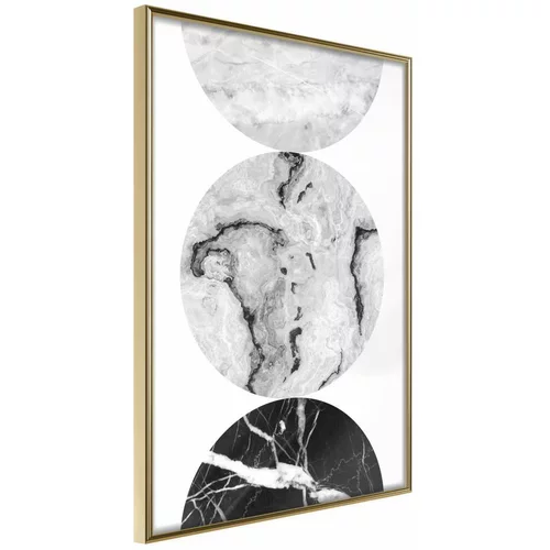  Poster - Three Shades of Marble 40x60