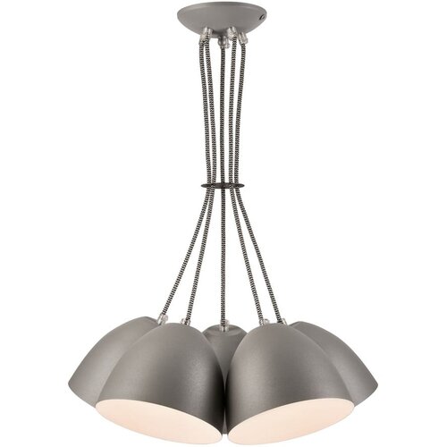LAMKUR Siva viseća lampa s metalnim sjenilom - Slike
