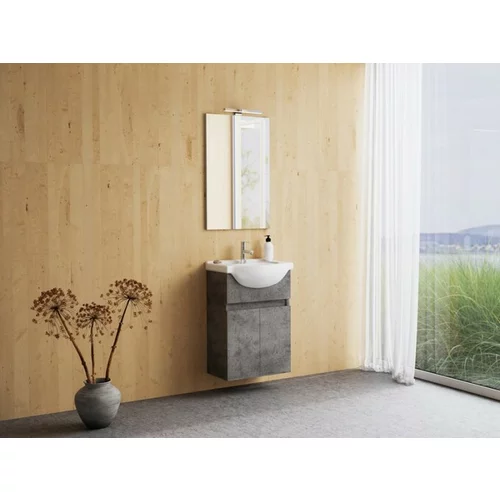 Tboss kopalniška omarica z umivalnikom Sparta Vanity, 65cm,