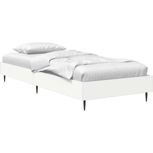  Okvir za krevet Bijela 80 x 200 cm Konstruirano drvo - Bijela Cijene