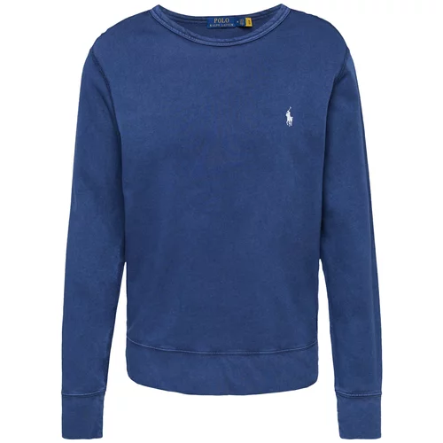 Polo Ralph Lauren Sweater majica morsko plava / bijela